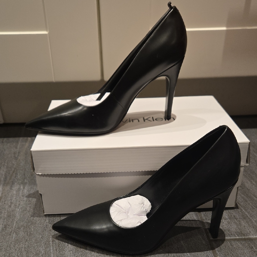 Calvin Klein Classic Black Heels